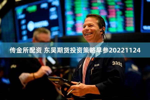传金所配资 东吴期货投资策略早参20221124